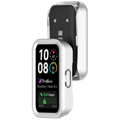 Zaščitno PC ohišje za Huawei Band 10/9/8 Silver
