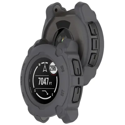 Silikonska zaščitna torbica Garmin Instinct E (45 mm) - siva