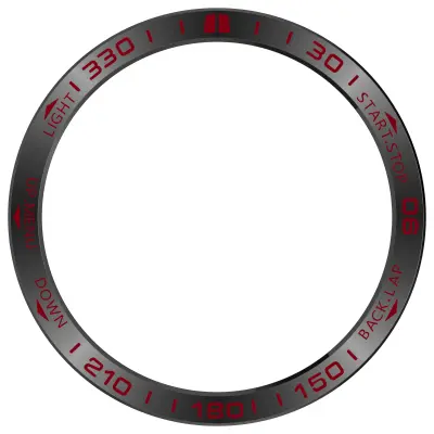 Okvir Garmin Tactix 8 51mm AMOLED - Črno Rdeča Racing Edition