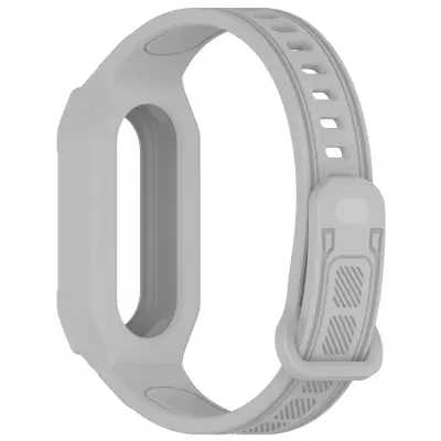 Univerzalni silikonski pašček za Xiaomi Mi Band 9, 8, 7, 6, 5 Grey