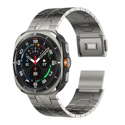 Premium magnetni pašček iz nerjavečega jekla za Galaxy Watch 7 Steel