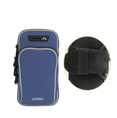 Vodoodporni tekaški naramnik za telefon za šport na prostem Blue
