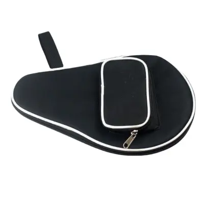 Torba za namiznoteniški lopar, prenosna torba za lopar za ping pong Black