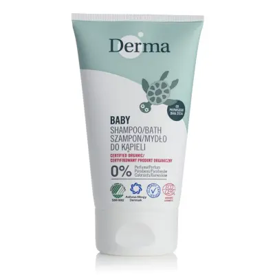 Derma Eco Baby 2-v-1 Šampon in Gel za Kopel, 150ml