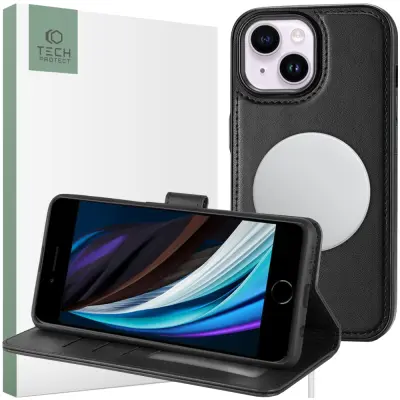 OVITEK DENARNICA TECH-PROTECT MAGSAFE OVITEK ZA IPHONE 13 ČRN