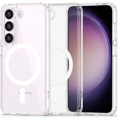 TECH-PROTECT FLEXAIR HYBRID ZA MAGSAFE OVITEK ZA GALAXY S23 CLEAR, ZAŠČITNO