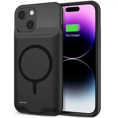 OVITEK TECH-PROTECT POWERCASE ZA MAGSAFE 7000MAH ZA IPHONE 15 ČRNO