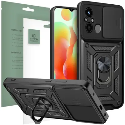 OVITEK TECH-PROTECT CAMSHIELD PRO ZA XIAOMI REDMI 12C ČRN