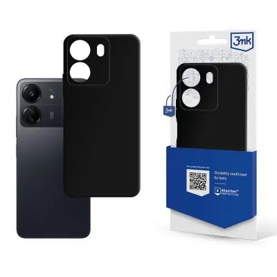 3MK MATT CASE OVITEK ZA XIAOMI REDMI 13C / POCO C65 - ČRN OVITEK