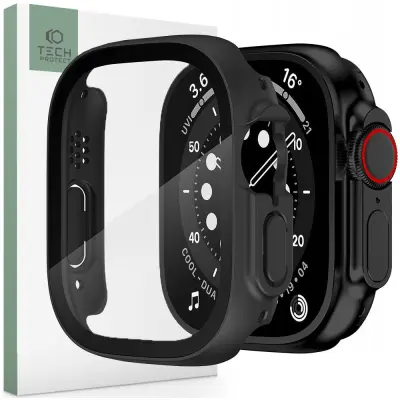 ETUI TECH-PROTECT DEFENSE360 ZA APPLE WATCH ULTRA 1 2 49MM ČRN