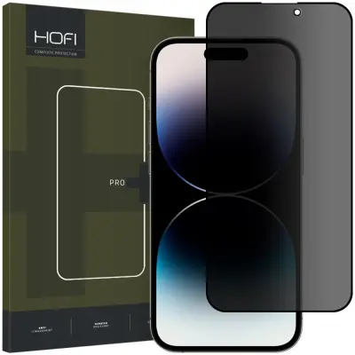 HOFI ANTI SPY GLASS PRO+ STEKLO ZA PRIVATIZACIJO ZA IPHONE 14 PRO MAX PRIVACY