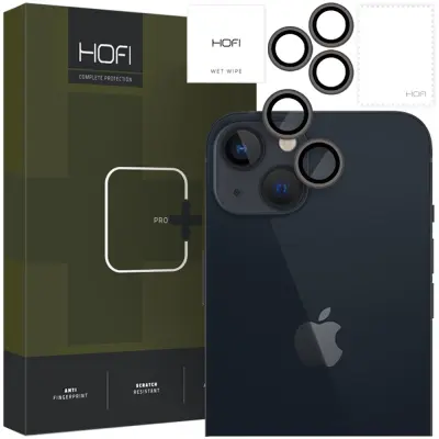 OVITEK ZA KAMERO HOFI CAMRING PRO+ ZA IPHONE 14 14 PLUS 15 ČRN