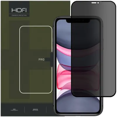HOFI ANTI SPY GLASS PRO+ STEKLO ZA PRIVATIZIRANJE ZA IPHONE 11 / XR PRIVACY