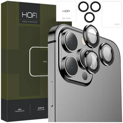 HOFI CAMRING PRO+ OVITEK ZA KAMERO ZA IPHONE 13 PRO / 13 PRO MAX ČRN
