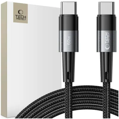TECH-PROTECT ULTRABOOST KABEL TIP-C PD60W/3A 200CM SIVA ZA TELEFONE