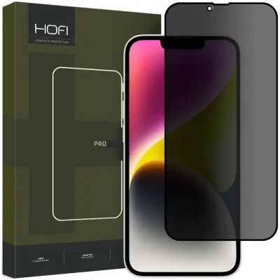 HOFI ANTI SPY GLASS PRIVATIZIRNO STEKLO ZA IPHONE 13 PRO MAX 14 PLUS
