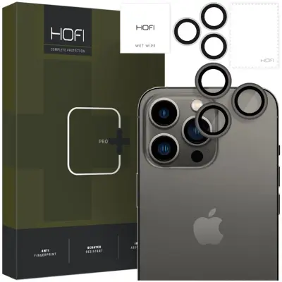 OVITEK ZA KAMERO HOFI CAMRING PRO+ ZA IPHONE 14 PRO / 14 PRO MAX ČRN