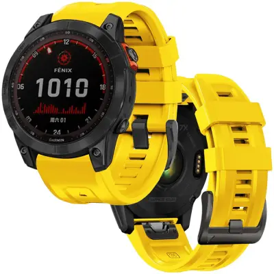 TRAKOVI TECH-PROTECT ICONBAND ZA GARMIN FENIX 5/6/6 PRO/7 RUMENI