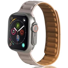 BELINE MAGNETNI PAŠK ZA URO APPLE 42/44/45/49MM SIVA/KAKI