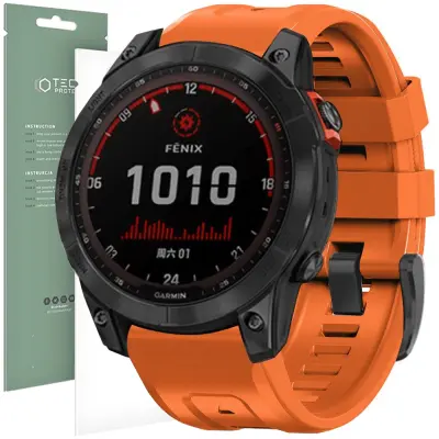 TECH-PROTECT PAS ZA URO ICONBAND ZA GARMIN FENIX 3 5X 6X 7X ORANŽEN