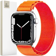 TECH-PROTECT PAŠEK ZA URO APPLE WATCH PRO 42 44 45 49 MM ORANŽEN