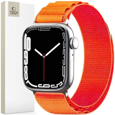 TECH-PROTECT PAŠEK ZA URO APPLE WATCH PRO 42 44 45 49 MM ORANŽEN