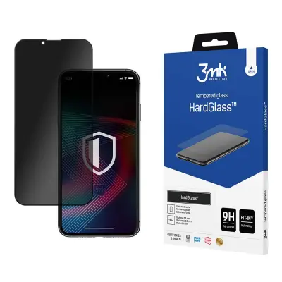 3MK HARDGLASS MAX PRIVACY KALJENO STEKLO ZA APPLE IPHONE 13 14 PRO
