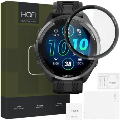 HOFI HYBRID PRO+ HIBRIDNO STEKLO ZA GARMIN FORERUNNER 965 ČRNO