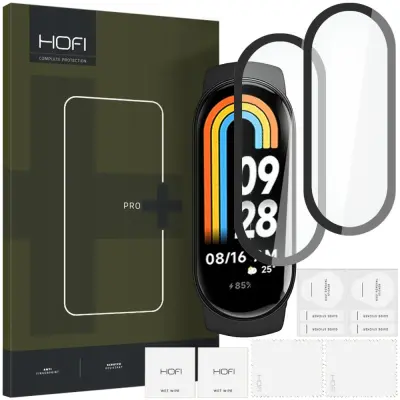 HOFI HIBRIDNO STEKLO ZA XIAOMI SMART BAND 8 / 8 NFC 2-PACK BLACK