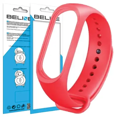 BELINE MI BAND 3/4 RDEČA RDEČA ZAPESTNICA ZA SMARTBAND