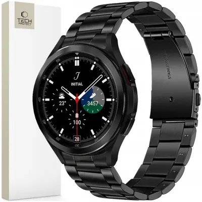 OVITEK TECH-PROTECT NERJAVEČ ZA SAMSUNG GALAXY WATCH 4/5/6/7/FE ČRN