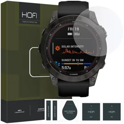 HOFI GLASS PRO+ KALJENO STEKLO ZA GARMIN FENIX 7X ZAŠČITA ZA EKRAN
