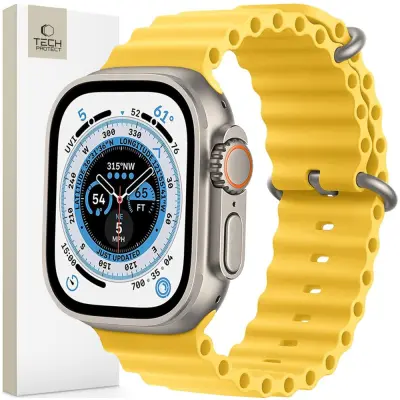 TECH-PROTECT ICONBAND PRO PASOVI ZA APPLE WATCH 4 5 6 7 8 9 SE ULTRA YELLOW