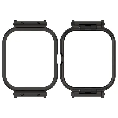 Elegantno kovinsko ohišje za Vivo & IQOO Watch GT Black