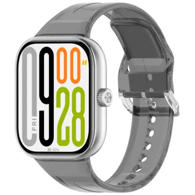 Prozoren TPU pašček za Redmi Watch 5 & Xiaomi Band 9 Pro Black