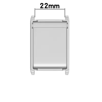 Adapter za pas WHOOP 4.0: Varna in elegantna povezava Silver