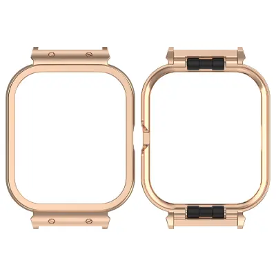 Elegantno kovinsko ohišje za Vivo & IQOO Watch GT PinkGold