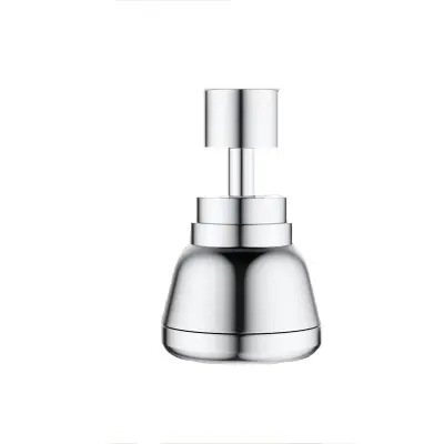 Kratek podaljšek pipe iz elektroplatiranega bakra s 3 načini