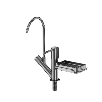 Dozirnik za milo za umivalnik z organizatorjem in pipo za vodo