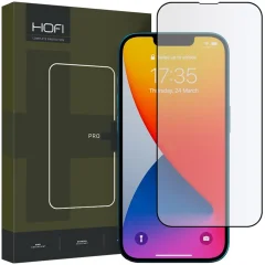 HOFI GLASS PRO+ KALJENO STEKLO ZA IPHONE 13 / 13 PRO / 14 ČRNO
