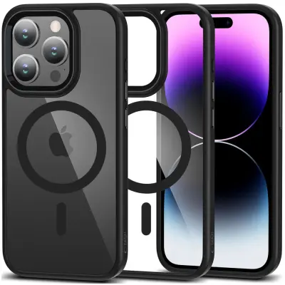 TECH-PROTECT MAGMAT OVITEK IPHONE 15 PRO MAX ZA MAGSAFE ČRNI PREHOD