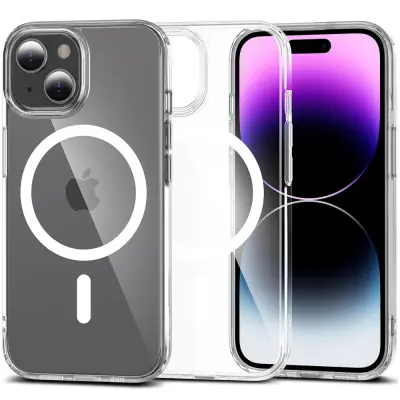 TECH-PROTECT FLEXAIR HYBRID FOR MAGSAFE OVITEK ZA IPHONE 15 CLEAR
