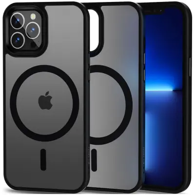 OVITEK TECH-PROTECT MAGMAT ZA MAGSAFE ZA IPHONE 12 PRO MAX MAT ČRNA