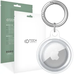 TECH-PROTECT ICON CLEAR CASE ZA APPLE AIRTAG ZAŠČITNI POKROV