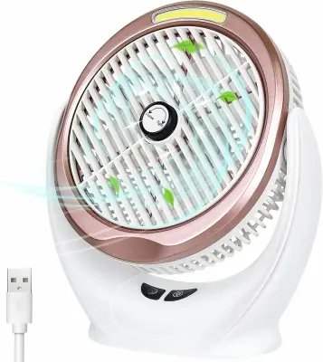 Prenosni Namizni Ventilator, Hladilni Ventilator Za Kampiranje S Storžem Noč Za Domačo Pisarno, Spalnico, Potovalno Namizje