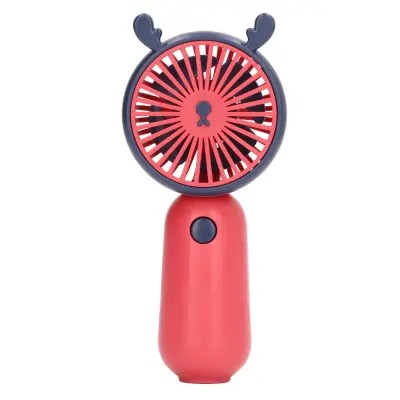 Prenosni Električni Ročni Ventilator (Rdeč), Primeren Za Notranjo In Zunanjo Uporabo