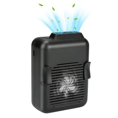 Prenosni Ventilator Z Ogrlico Za Prostoročno Uporabo, Primeren Za Uporabo V Zaprtih Prostorih In Na Prostem