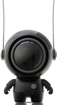 Prenosni Mini Ventilator Usb Brez Rezil (Črn), Primeren Za Notranjo In Zunanjo Uporabo