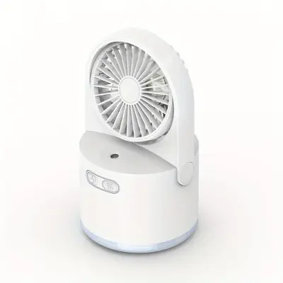 Namizni Tihi Hladni Ventilator Usb Domača Voda Majhen Ventilator Z Za Domačo Pisarno Kampiranje Na Prostem