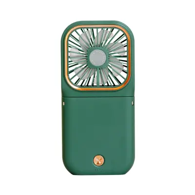 Lep Ustvarjalni Ročni Mini Usb Ventilator (Zelen), Primeren Za Notranjo In Zunanjo Uporabo